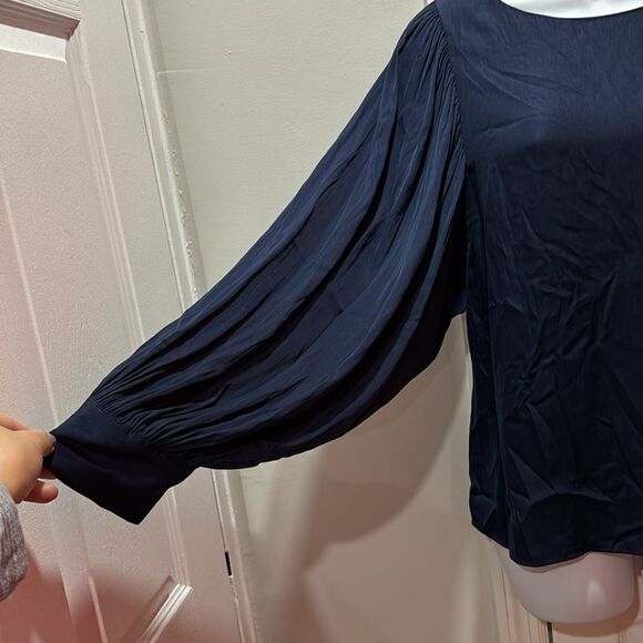 Lilly Pulitzer The Maisel Blue Top Size S - Picture 6 of 16